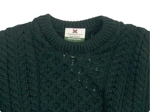 CARRAIG DONN CREW KNIT 193GREEN