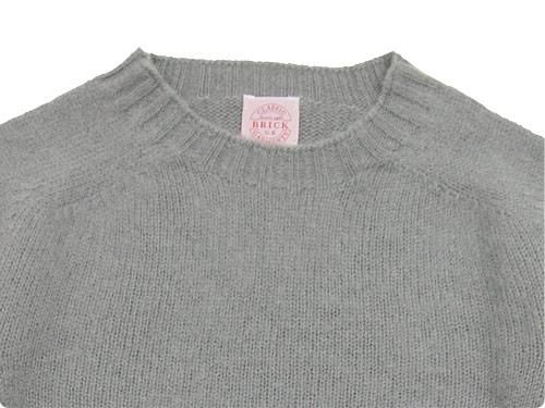 BRICK CREW NECK KNIT ѥåդ CHROME
