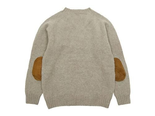 BRICK CREW NECK KNIT ѥåդ OATMILK