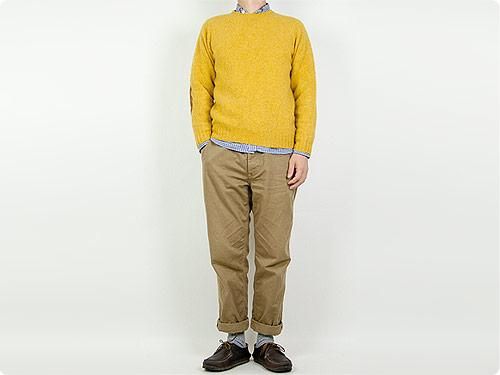 BRICK CREW NECK KNIT ѥåդ NUGGET