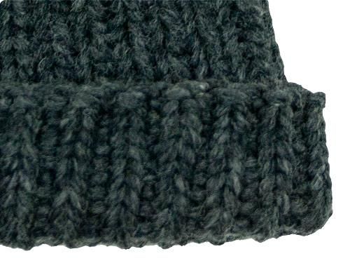 VICTORIA WOOLEN MILL PLAIN HAT CHARCOAL