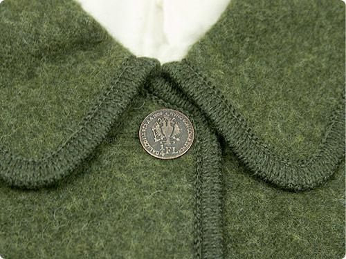 LANDLEBEN Round Collar Tyrolean jacket OLIVE
