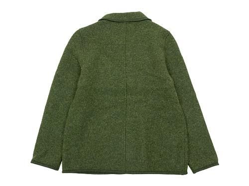 LANDLEBEN Round Collar Tyrolean jacket OLIVE