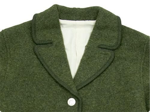 LANDLEBEN Tailored Collar Tyrolean jacket OLIVE