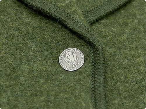 LANDLEBEN Tailored Collar Tyrolean jacket OLIVE