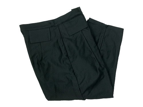 TUKI tapered pants 09black TUKI通販・取扱い rusk（ラスク）