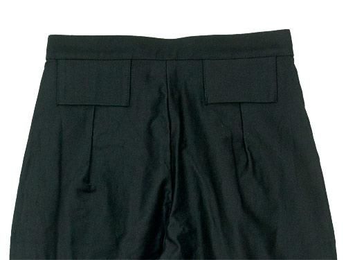 TUKI tapered pants 09black
