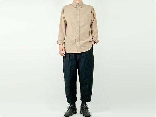 TUKI tapered pants 09black