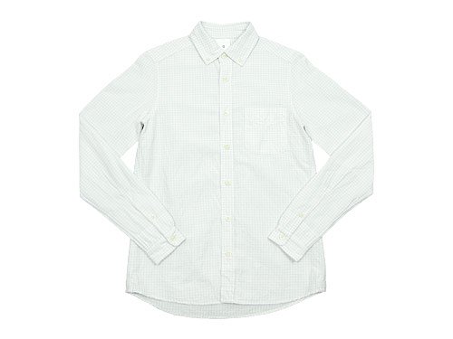 maillot sunset gingham B.D. shirts WHITE x WHITE