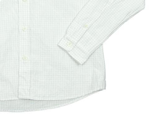 maillot sunset gingham B.D. shirts WHITE x WHITE