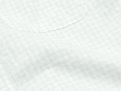 maillot sunset gingham B.D. shirts WHITE x WHITE