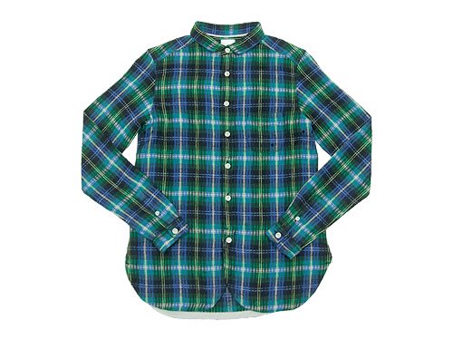 maillot nel check work shirts GREEN