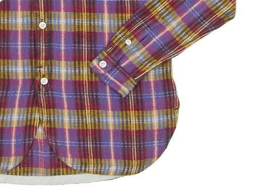 maillot nel check work shirts RED