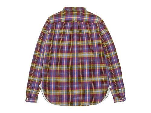 maillot nel check work shirts RED