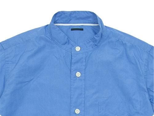 maillot b.label broad stand collar shirts SAX