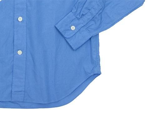 maillot b.label broad stand collar shirts SAX