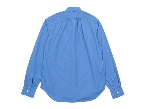 maillot b.label broad stand collar shirts SAX