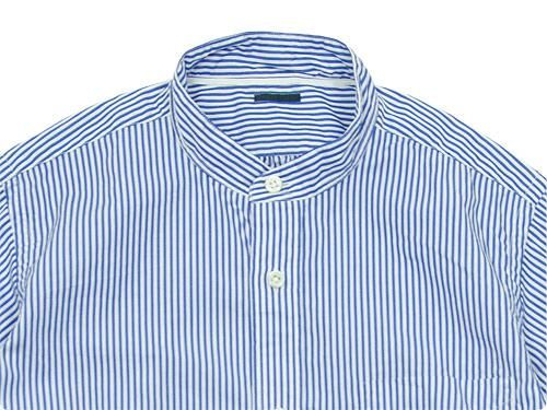 maillot b.label broad stand collar shirts STRIPE