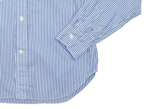 maillot b.label broad stand collar shirts STRIPE