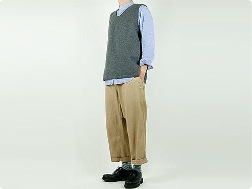 maillot b.label broad stand collar shirts STRIPE