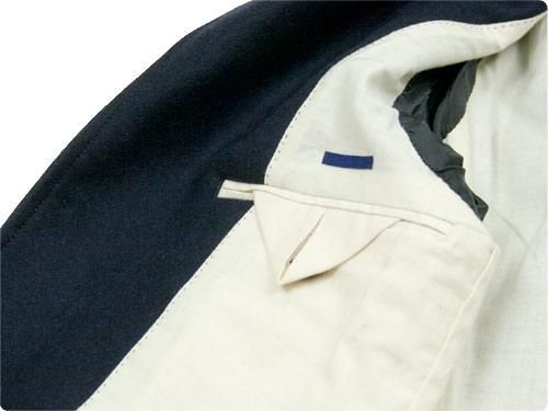 maillot b.label melton work coat NAVY
