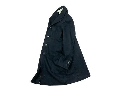 maillot b.label melton work coat NAVY