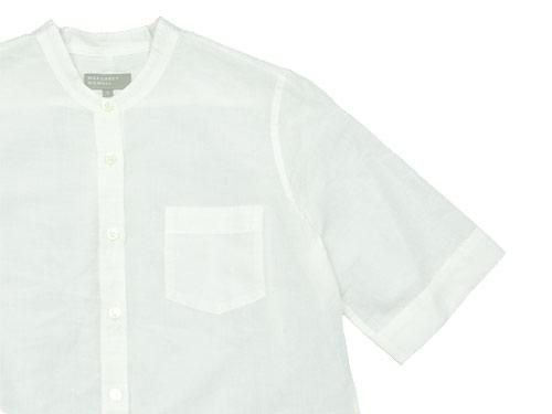 MARGARET HOWELL COTTON LINEN CHAMBRAY S/S SHIRTS 030WHITE ̥ǥ