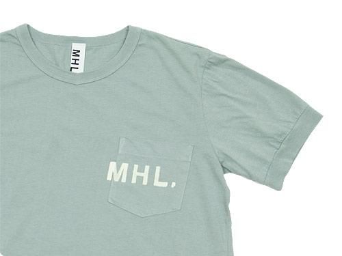 MHL. PRINTED JERSEY LOGO T 021SMOKE GRAY ̥󥺡
