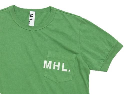 MHL. PRINTED JERSEY LOGO T 140MOSS GREEN ̥󥺡