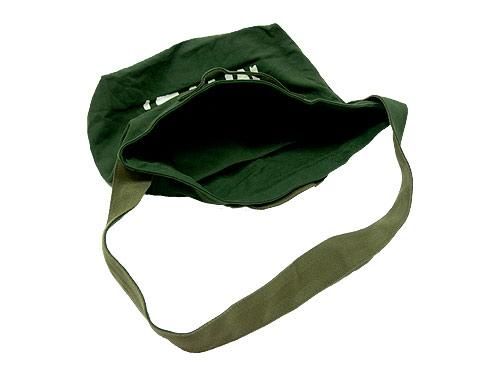 MHL. HEAVY CANVAS SHOULDER BAG  143MOSS GREEN 595271450