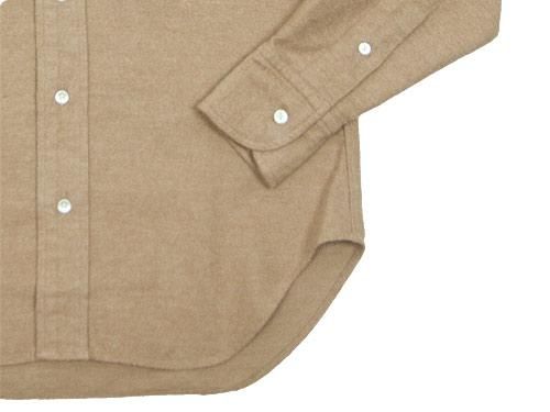 DAILY WARDROBE INDUSTRY NEW STANDARD B.D. SHIRT BEIGE