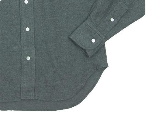 DAILY WARDROBE INDUSTRY NEW STANDARD B.D. SHIRT GRAY