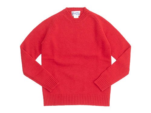 Charpentier de Vaisseau Shetland Crew Sweater RED