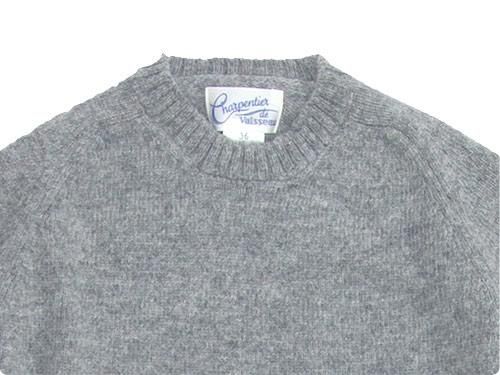 Charpentier de Vaisseau Shetland Crew Sweater GRAY