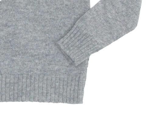 Charpentier de Vaisseau Shetland Crew Sweater GRAY