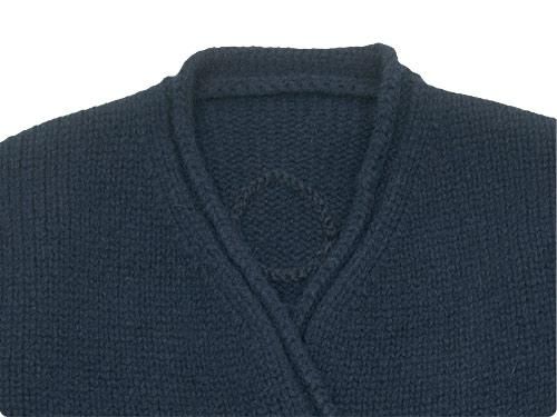Atelier d'antan Degasʥɥ Shetland Knit NAVY