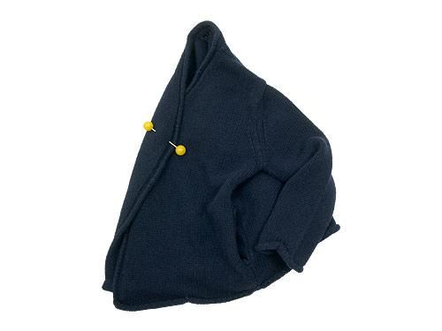Atelier d'antan Degasʥɥ Shetland Knit NAVY