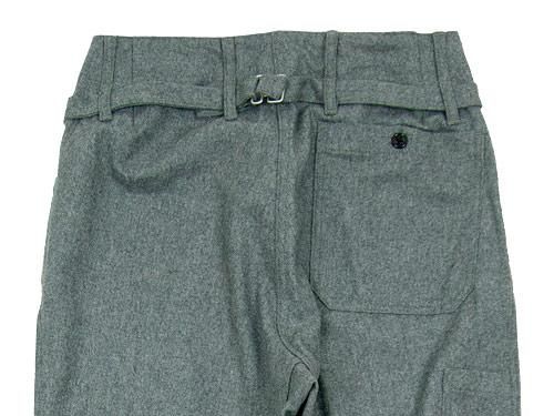 ordinary fits FRENCH WORK PANTS WOOL GRAY