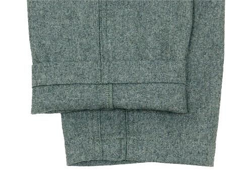 ordinary fits FRENCH WORK PANTS WOOL GRAY