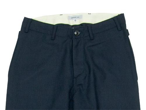 ordinary fits FRENCH WORK PANTS WOOL NAVY