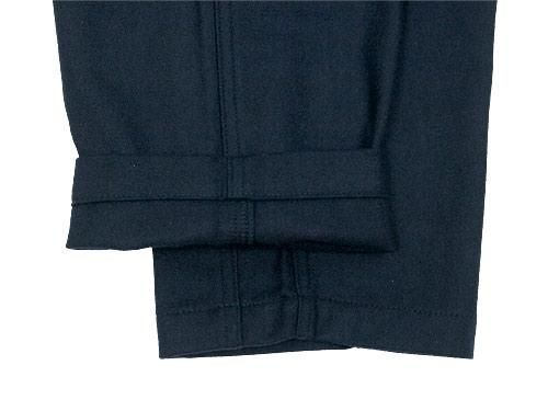 ordinary fits FRENCH WORK PANTS WOOL NAVY