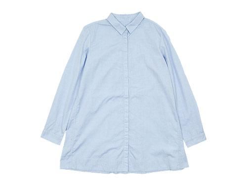 ordinary fits PIN TUCK SHIRT BLUE