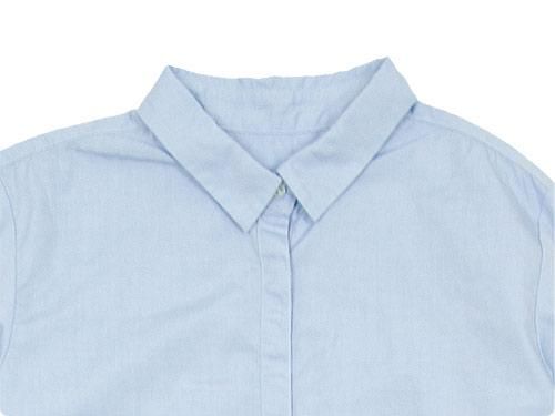 ordinary fits PIN TUCK SHIRT BLUE