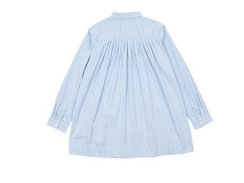 ordinary fits PIN TUCK SHIRT BLUE