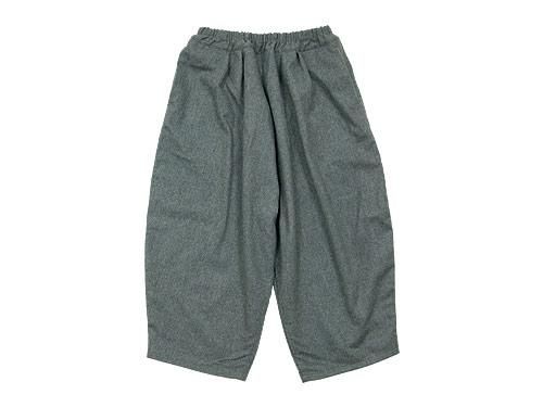 ordinary fits BALL PANTS WOOL GRAY