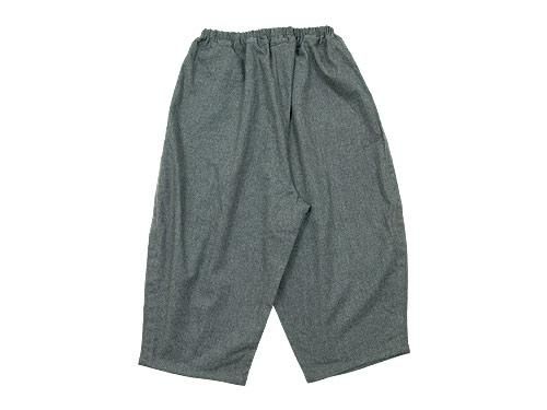ordinary fits BALL PANTS WOOL GRAY