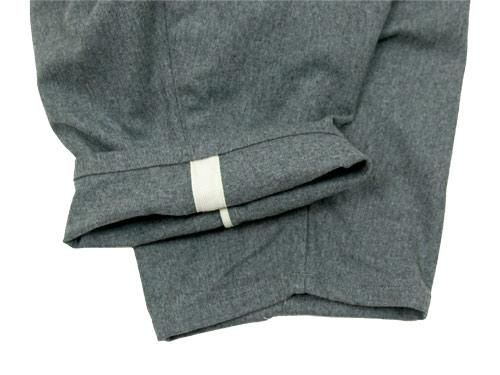 ordinary fits BALL PANTS WOOL GRAY