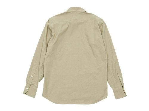 TATAMIZE DOUBLE BRESTED SHIRTS BEIGE