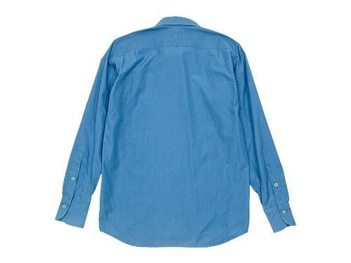 TATAMIZE DOUBLE BRESTED SHIRTS INDIGO SAX
