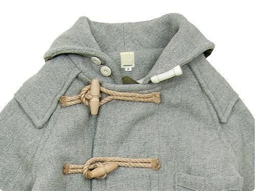 TATAMIZE DUFFLE COAT LIGHT GRAYTA14-02-014